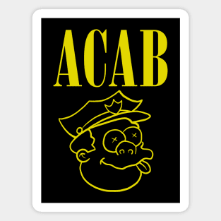 GRUNGE ACAB Magnet